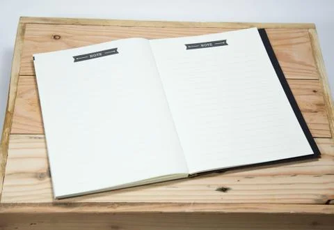 Note book 스톡 사진