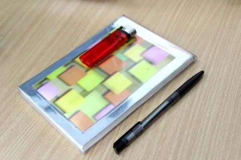 Note book Stock Photos