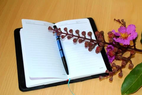 Note book Stock Photos