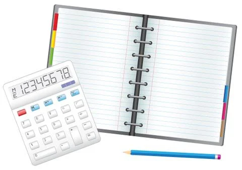 Note business Stock Illustration