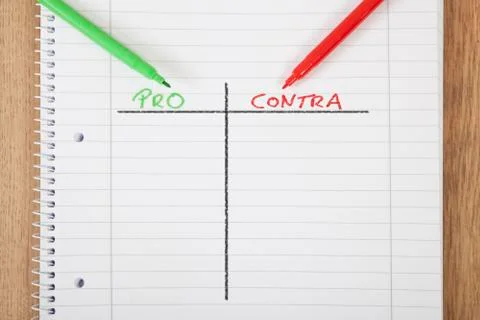 Note per contra Stock Photos