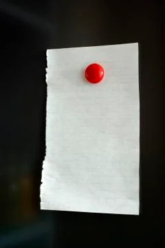 Note on fridge Stock Photos