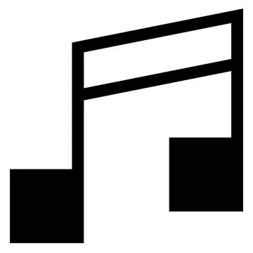 Note glyph icon vector illustration isolated on white background Illustrazione stock