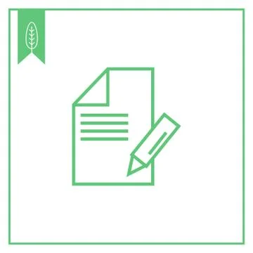 Note icon Stock-Illustration