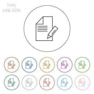 Note icon 스톡 일러스트