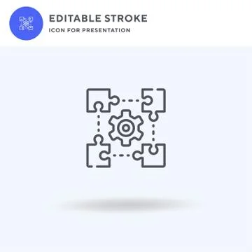 Note icon vector, filled flat sign, solid pictogram isolated on white, logo Illustrazione stock