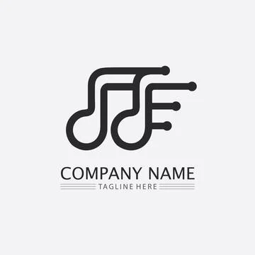 Note Icon Vector illustration design Sound waves, audio, equalizer, abstrac.. Stock Illustration