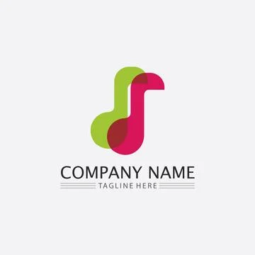 Note Icon Vector illustration design Sound waves, audio, equalizer, abstrac.. Stock Illustration