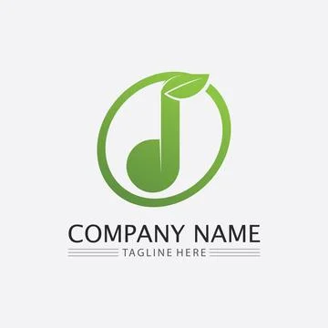 Note Icon Vector illustration design Sound waves, audio, equalizer, abstrac.. Stock Illustration