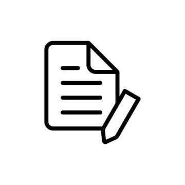 Note icon vector illustration. notepad sign and symbol Stock Illustration