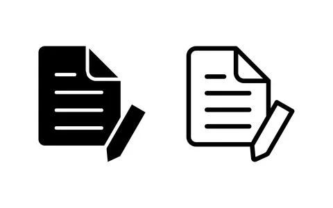 Note icon vector illustration. notepad sign and symbol Stock Illustration