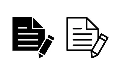 Note icon vector illustration. notepad sign and symbol 스톡 일러스트
