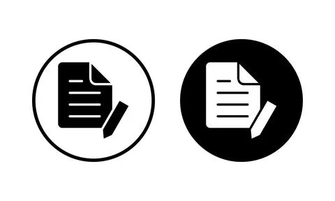 Note icon vector illustration. notepad sign and symbol Stock Illustration