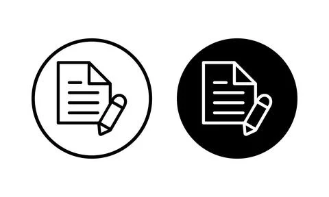 Note icon vector illustration. notepad sign and symbol 스톡 일러스트