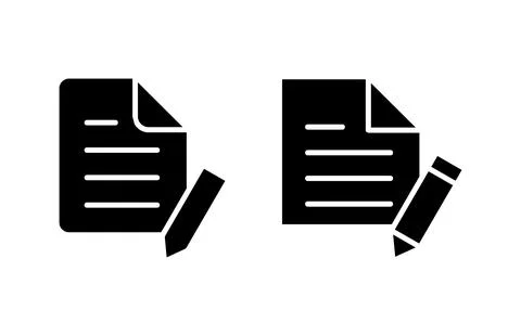 Note icon vector illustration. notepad sign and symbol Stock Illustration