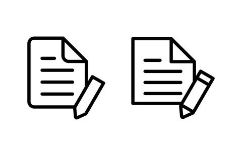 Note icon vector illustration. notepad sign and symbol Stock Illustration