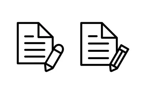 Note icon vector illustration. notepad sign and symbol 스톡 일러스트