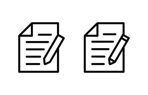 Note icon vector illustration. notepad sign and symbol Stock Illustration