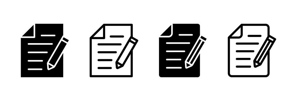 Note icon vector illustration. notepad sign and symbol 스톡 일러스트