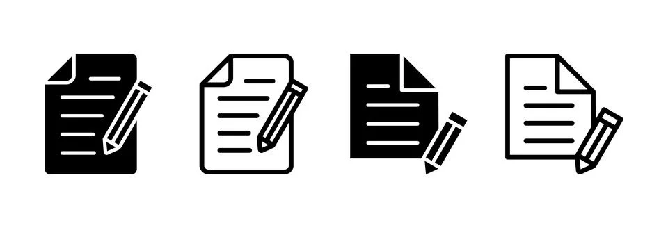 Note icon vector illustration. notepad sign and symbol 스톡 일러스트