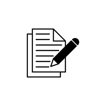 Note icon vector. notepad icon vector Illustrazione stock