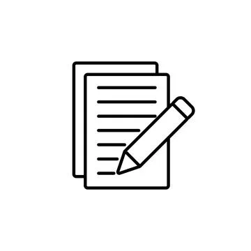 Note icon vector. notepad icon vector 스톡 일러스트