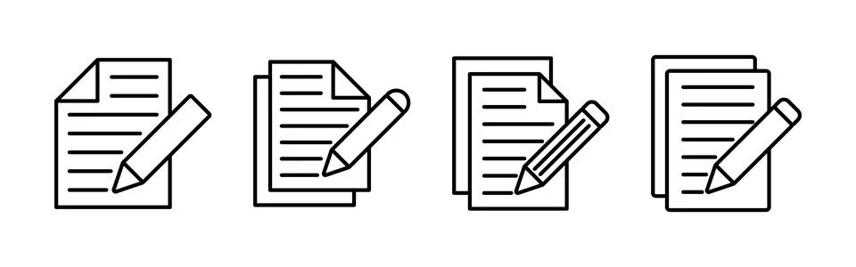 Note icon vector. notepad icon vector Stock Illustration