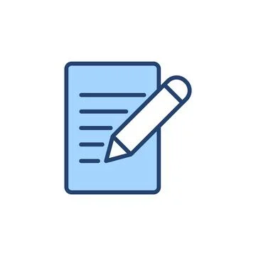 Note icon vector. notepad sign and symbol Illustrazione stock