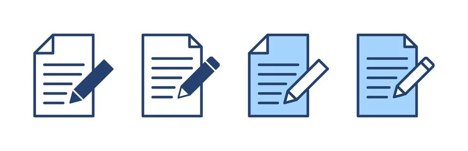 Note icon vector. notepad sign and symbol Illustrazione stock