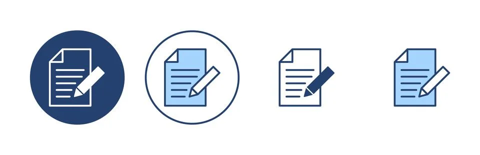 Note icon vector. notepad sign and symbol 스톡 일러스트