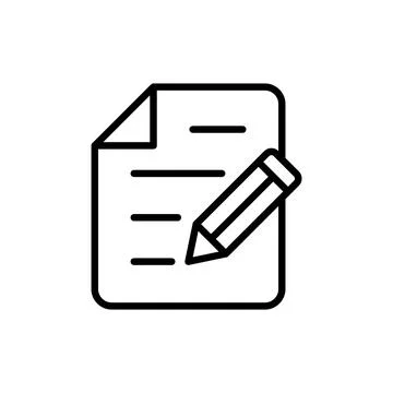 Note icon vector. notepad sign and symbol Illustrazione stock