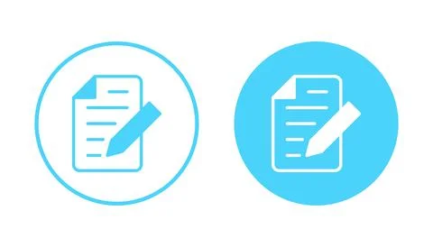 Note icon vector. notepad sign and symbol Illustrazione stock