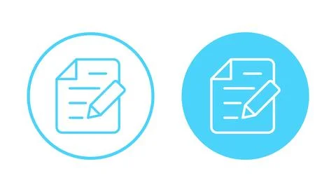 Note icon vector. notepad sign and symbol Stock Illustration