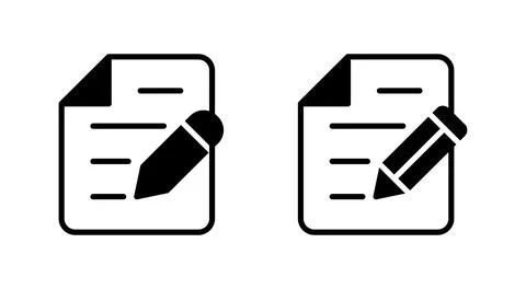 Note icon vector. notepad sign and symbol Illustrazione stock