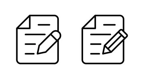 Note icon vector. notepad sign and symbol 스톡 일러스트