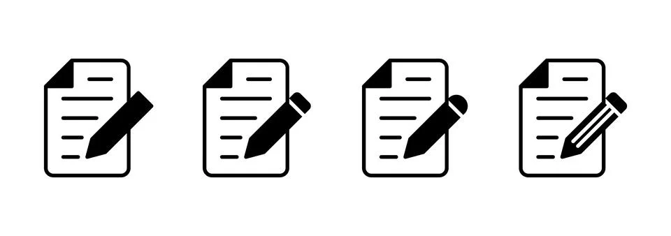 Note icon vector. notepad sign and symbol 스톡 일러스트