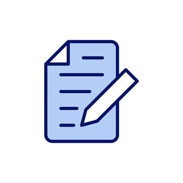 Note icon vector. notepad sign and symbol 스톡 일러스트