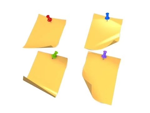 Note Illustrazione stock