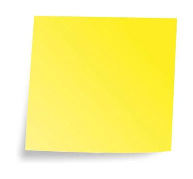 Note Stock Illustration