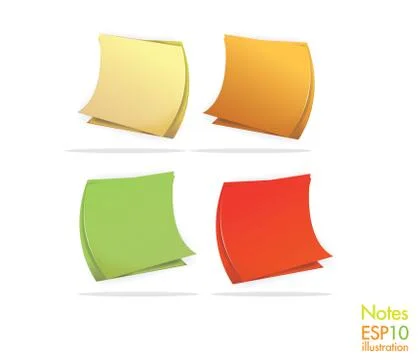 Note Stock Illustration