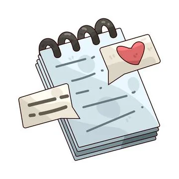 Note illustration Stock Illustration