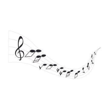 Note logo Stock Illustration