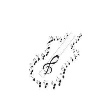 Note logo Stock Illustration