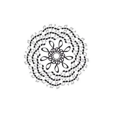 Note logo Stock Illustration