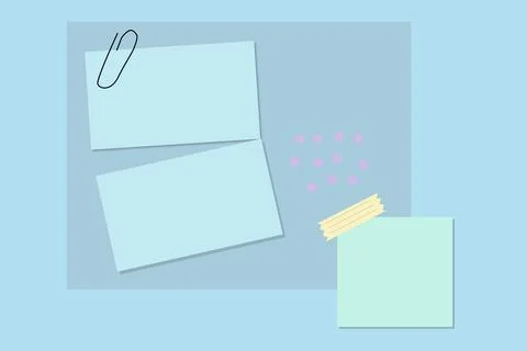 Note pad and memory pad for presentation in business message important anno.. Foto stock
