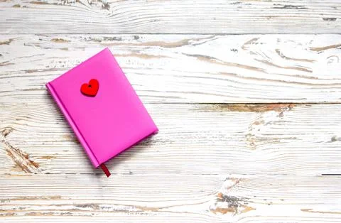 Note pad notebook  lifestyle plan idea Style Provence Stock Photos