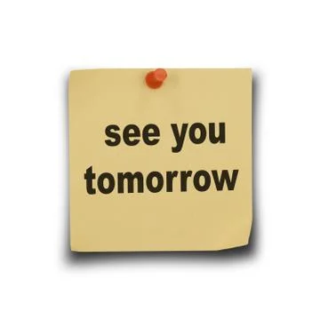 Note paper and pin Stock Photos
