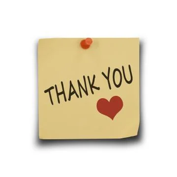 Note paper and pin Stock Photos