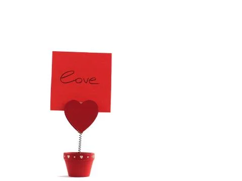 Note paper in a beautiful holder Stock Photos