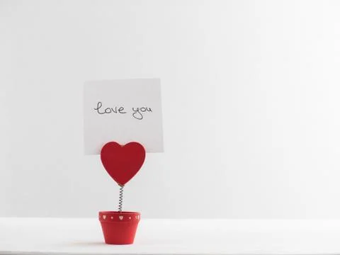 Note paper in a beautiful holder Stock Photos